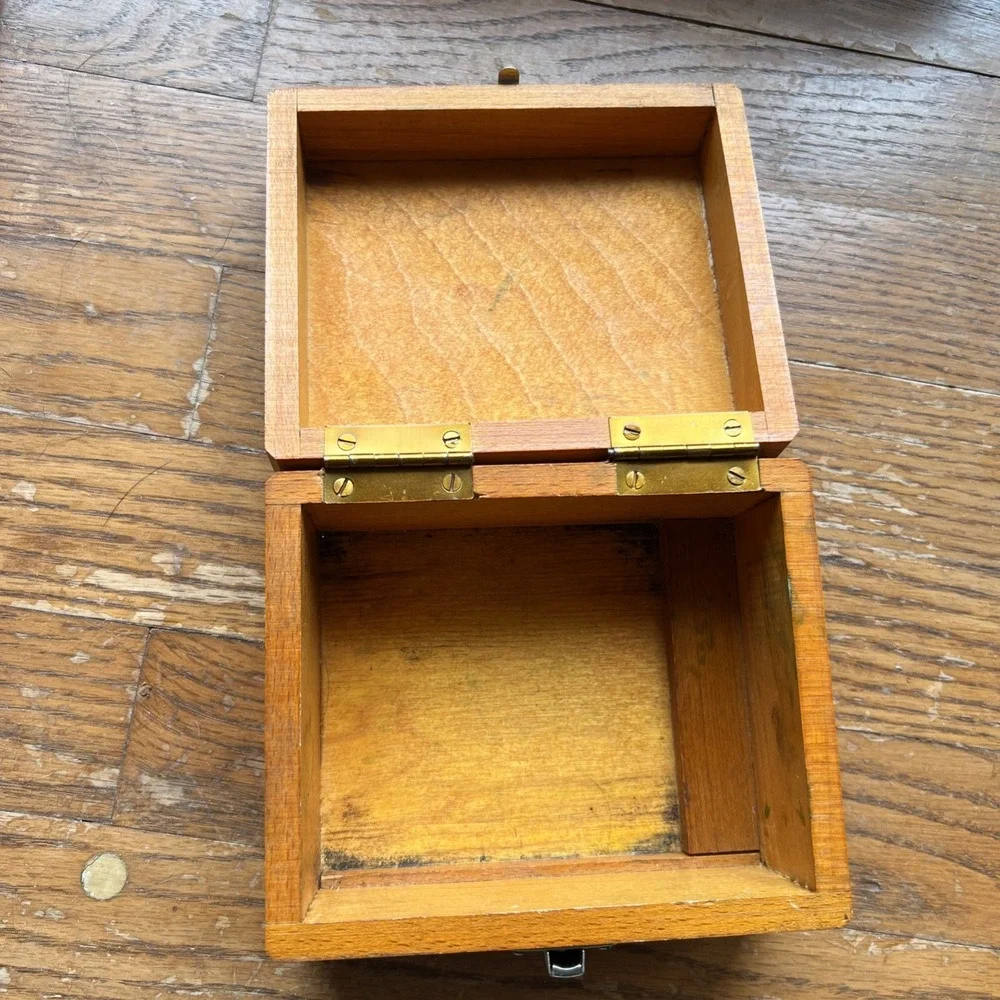 Vintage Eclipse Wood Box Machinist Tool Box